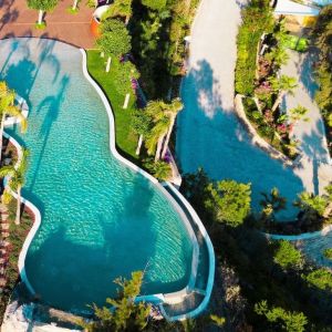 Outdoor pool at Le Méridien Bodrum Beach Resort.