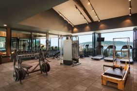 Fitness center at Le Méridien Bodrum Beach Resort.