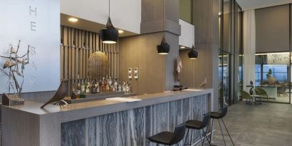 Bar and meeting space at Le Méridien Bodrum Beach Resort.