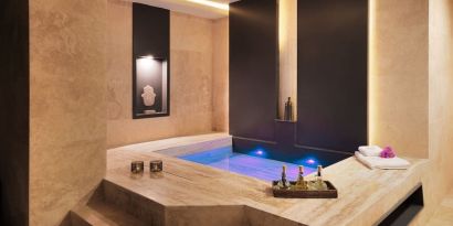 Hot tub and spa at Le Méridien Bodrum Beach Resort.