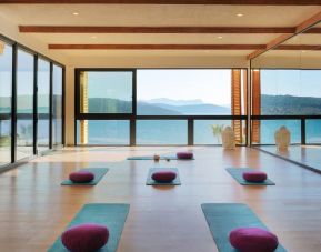 Yoga classes and relaxation at Le Méridien Bodrum Beach Resort.