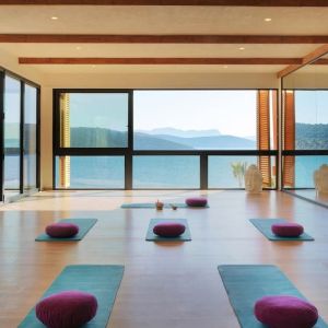 Yoga classes and relaxation at Le Méridien Bodrum Beach Resort.