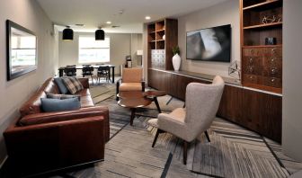 Hotel library and meeting space at Four Points By Sheraton Fort Lauderdale Airport - Dania Beach.