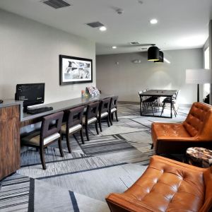 Business center and coworking space at Four Points By Sheraton Fort Lauderdale Airport - Dania Beach.