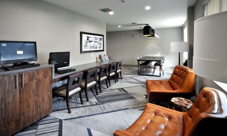 Business center and coworking space at Four Points By Sheraton Fort Lauderdale Airport - Dania Beach.