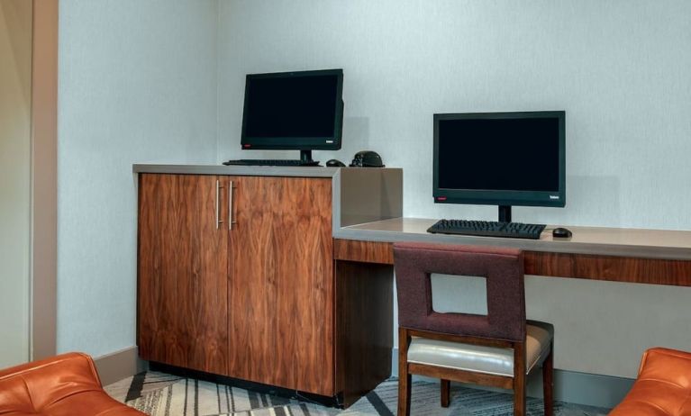 Business center with PC at Four Points By Sheraton Fort Lauderdale Airport - Dania Beach.