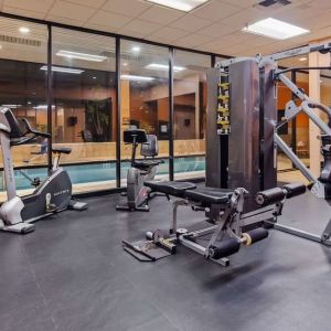 Fitness center available at Best Western Plus Hotel & Conference Center.