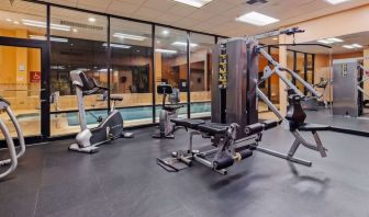 Fitness center available at Best Western Plus Hotel & Conference Center.