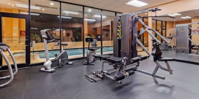 Fitness center available at Best Western Plus Hotel & Conference Center.