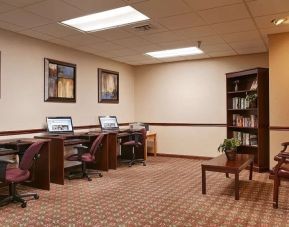 Business center at Best Western Plus Hotel & Conference Center.