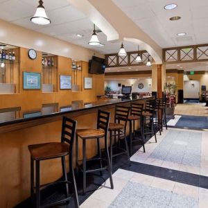 Bar and lounge space at Best Western Plus Hotel & Conference Center.