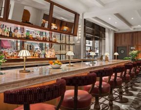 Hotel bar at Sofitel Philadelphia At Rittenhouse Square.