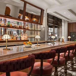 Hotel bar at Sofitel Philadelphia At Rittenhouse Square.