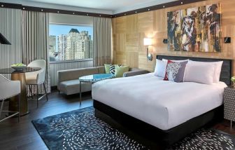 Day room with natural light at Sofitel Philadelphia At Rittenhouse Square.