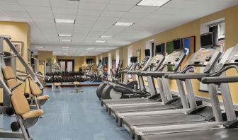 Fitness center available at Sofitel Philadelphia At Rittenhouse Square.