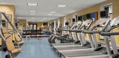 Fitness center available at Sofitel Philadelphia At Rittenhouse Square.