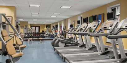 Fitness center available at Sofitel Philadelphia At Rittenhouse Square.