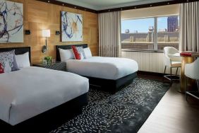 Day room with two queen beds at Sofitel Philadelphia At Rittenhouse Square.