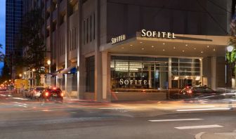 Hotel exterior at Sofitel Philadelphia At Rittenhouse Square.