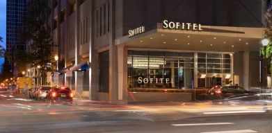 Hotel exterior at Sofitel Philadelphia At Rittenhouse Square.