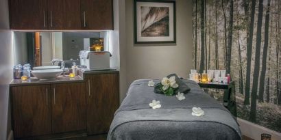 Spa and massage available at DoubleTree By Hilton Glasgow Westerwood.