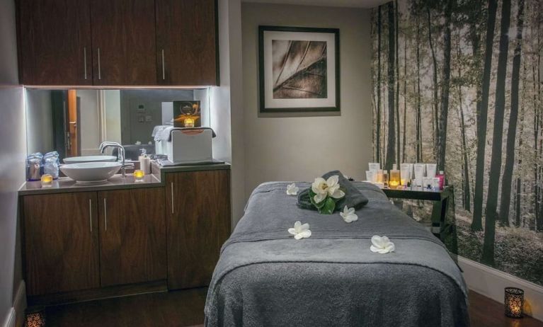 Spa and massage available at DoubleTree By Hilton Glasgow Westerwood.