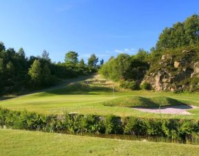 Golf club at DoubleTree By Hilton Glasgow Westerwood.