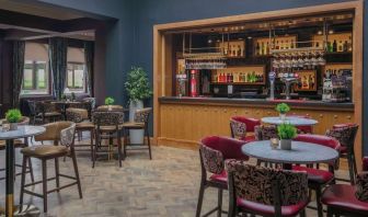 Lounge and dining area at DoubleTree By Hilton Glasgow Westerwood.