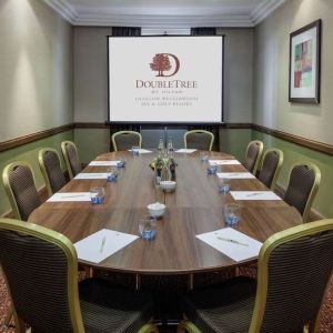 Meeting room at DoubleTree By Hilton Glasgow Westerwood.