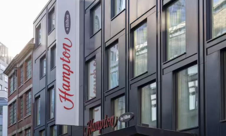 Hotel exterior at Hampton By Hilton London Old Street.