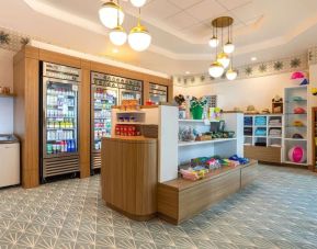 Snack bar and gift shop at Embassy Suites By Hilton Deerfield Beach Resort & Spa.