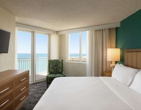 Romantic day use room at Embassy Suites By Hilton Deerfield Beach Resort & Spa.