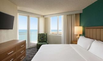 Romantic day use room at Embassy Suites By Hilton Deerfield Beach Resort & Spa.