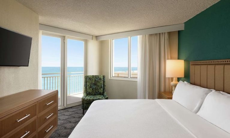 Romantic day use room at Embassy Suites By Hilton Deerfield Beach Resort & Spa.