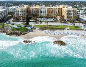 Sea view at Embassy Suites By Hilton Deerfield Beach Resort & Spa.