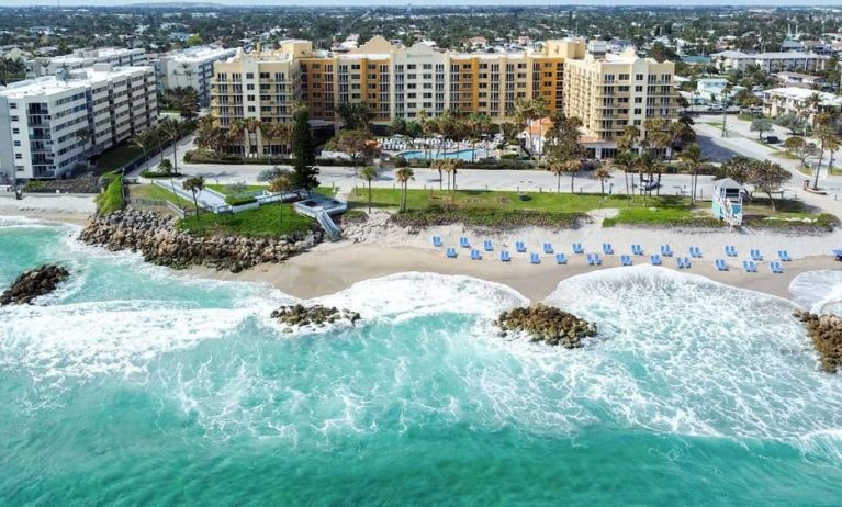 Sea view at Embassy Suites By Hilton Deerfield Beach Resort & Spa.