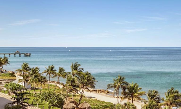 Beautiful sea views at Embassy Suites By Hilton Deerfield Beach Resort & Spa.