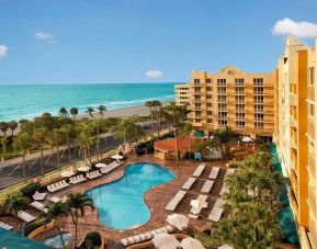 Relaxing hotel stay with beach access at Embassy Suites By Hilton Deerfield Beach Resort & Spa.