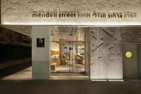 Hotel exterior at Mendeli Street Hotel.