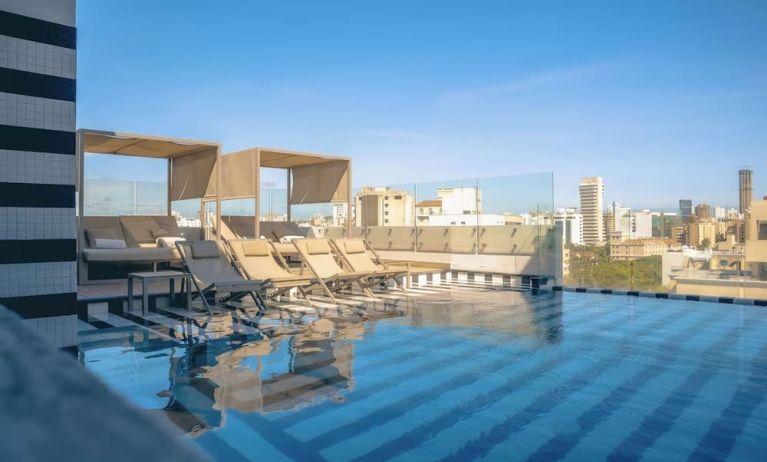 Stunning outdoor pool at Faranda Collection Barranquilla.