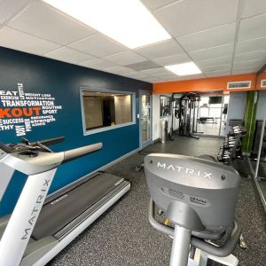 Fitness center at Regency Miami Airport By Sonesta.