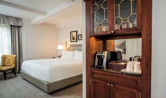 Cozy king room with coffee station at InterContinental New York Barclay.