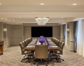 Professional meeting room at InterContinental New York Barclay.