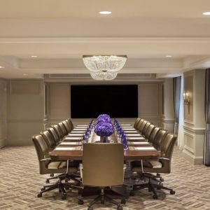 Professional meeting room at InterContinental New York Barclay.