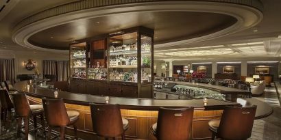 Hotel bar at InterContinental New York Barclay.