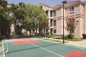 Tennis court at Hyatt House Pleasanton.
