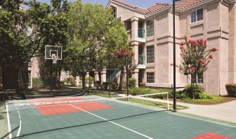 Tennis court at Hyatt House Pleasanton.
