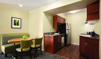 Kitchen area at Hyatt House Pleasanton.
