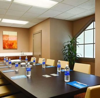 Meeting room at Hyatt House Pleasanton.
