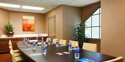 Meeting room at Hyatt House Pleasanton.
